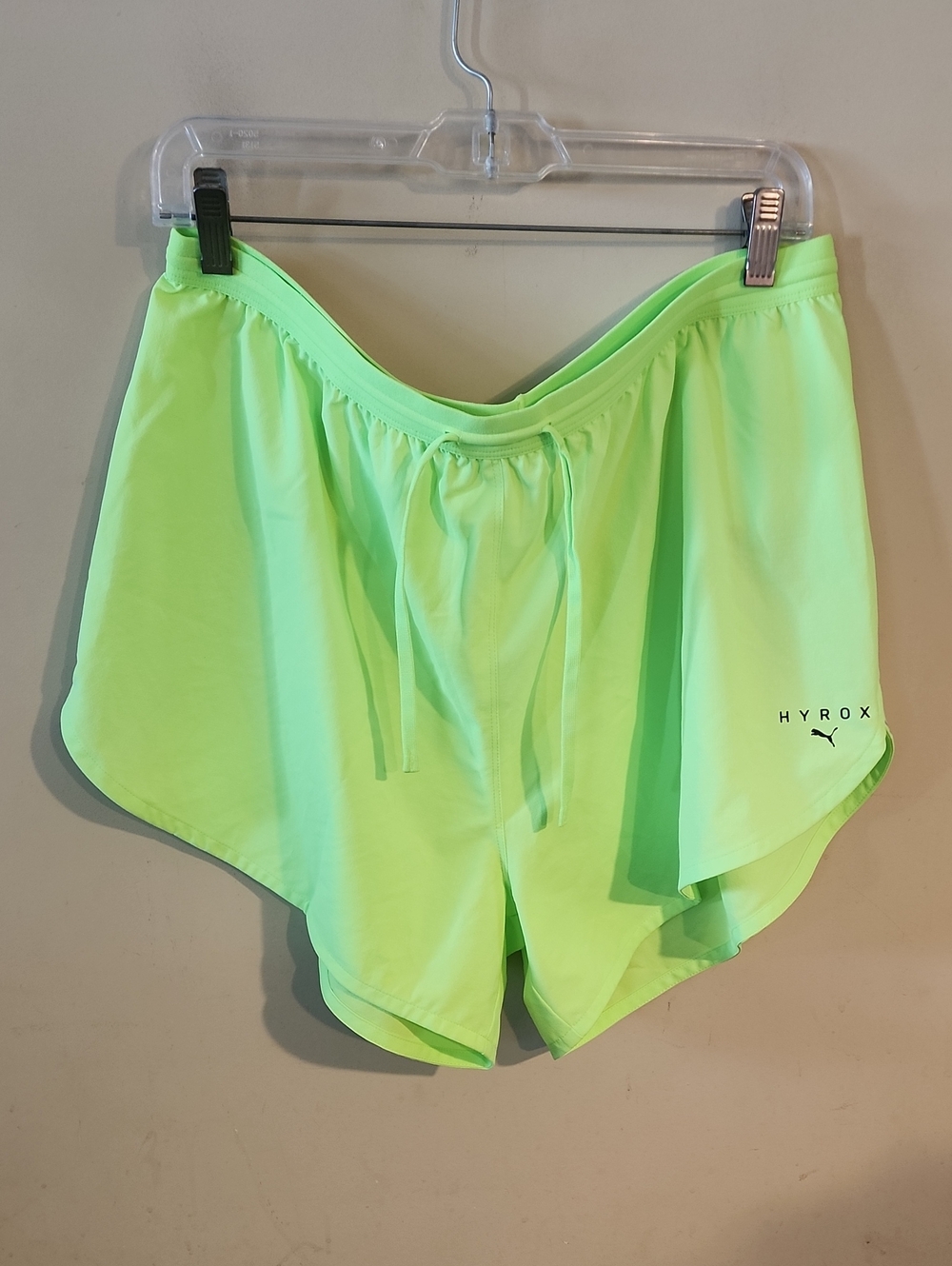 PUMA Hyrox Neon Green Women's Athletic Shorts